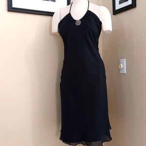 SIZE 10 Black Cocktail Dress